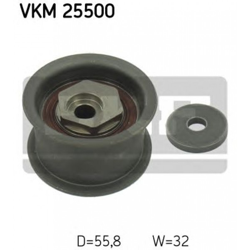 VKM 25500 SKF Ролик модуля натягувача ременя